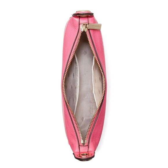 New Kate Spade Rosie Small Crossbody Pebbled Leather Tropical Pink - Picture 3 of 4